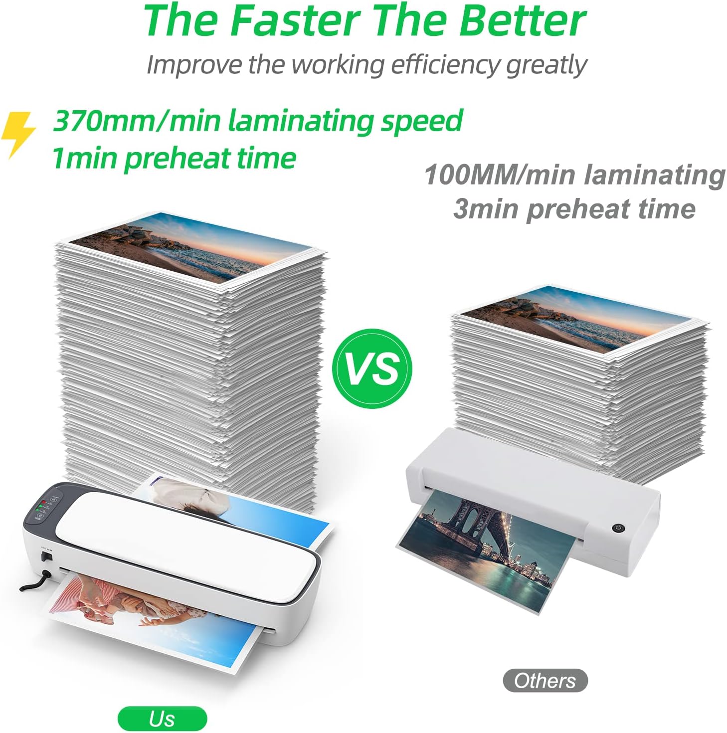 BowLift | A3 Desktop Laminator Set with Hot & Cold Modes and 6-in-1 Functions – Lexaro