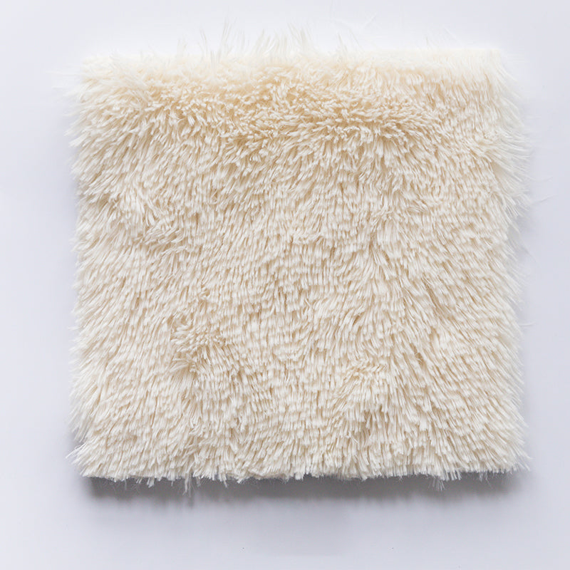 BowLift | Bedroom Carpet Tiles Solid Square Shag Stain Resistant Carpet Tiles