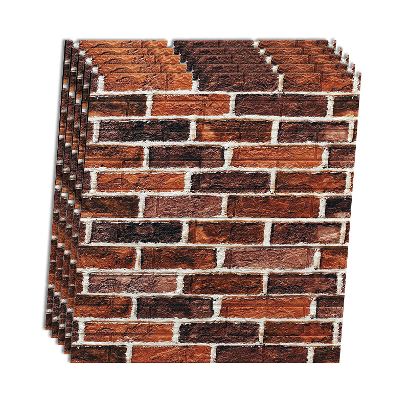 BowLift | Industrial Wall Panel 3D Brick Wall Panels Waterproof Stickers Wall Tiles Set of 10