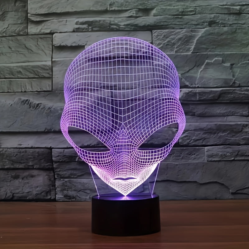 BowLift | AstroLight – 3D-alien lamp with LED color lighting and touch control