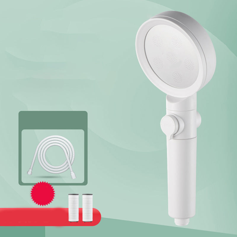 BowLift | Hand Shower Adjustable Spray Pattern White Round Shower Head