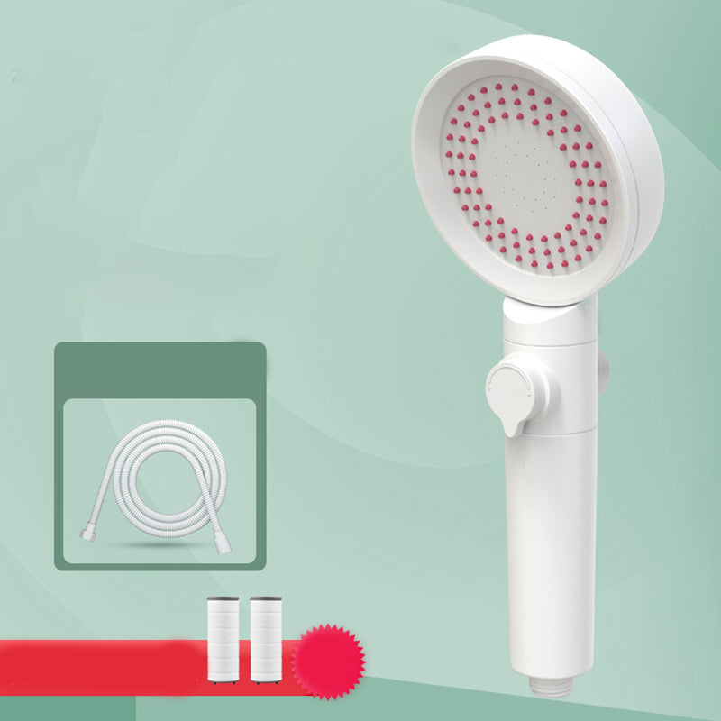 BowLift | Hand Shower Adjustable Spray Pattern White Round Shower Head