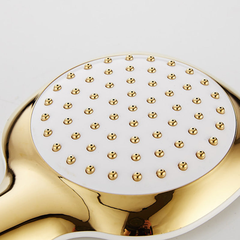 BowLift | Contemporary Shower Head Square Golden Bathroom Handheld Shower