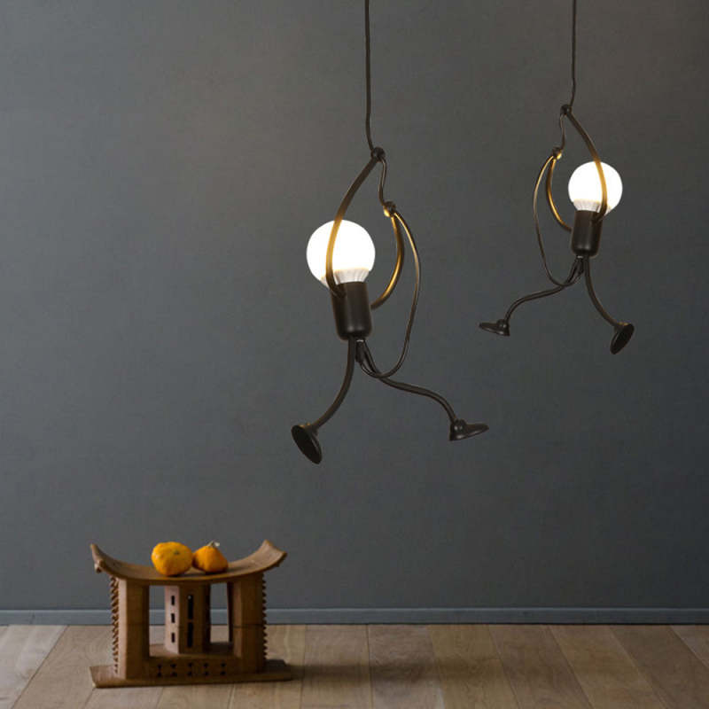 BowLift | Retro Iron Man Pendant Light
