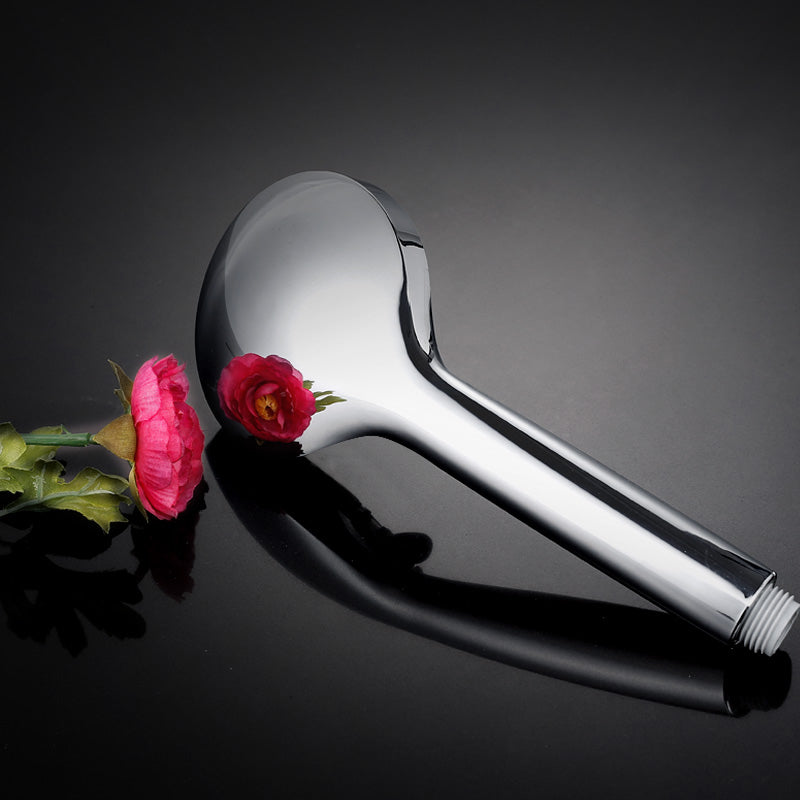 BowLift | Contemporary Handheld Shower Head Adjustable Spray Pattern Silver Shower Head