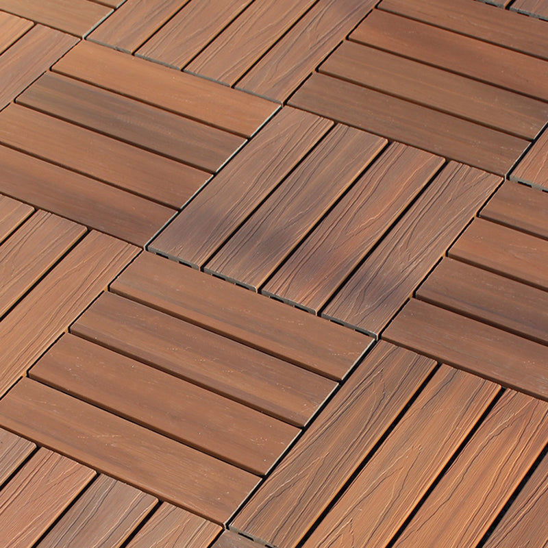 BowLift | Deck Plank drilled hardwood tiles exterior flooring