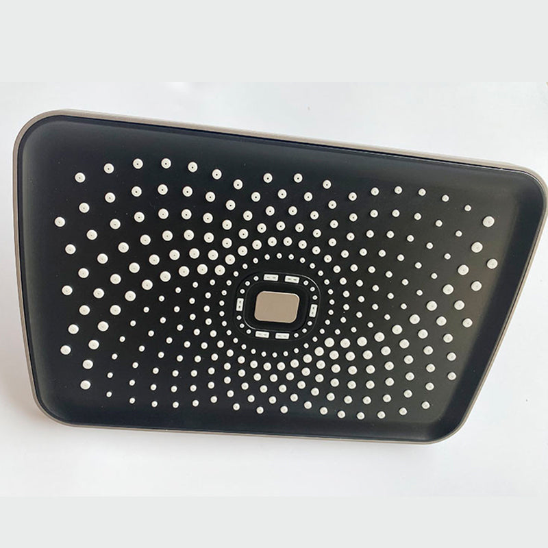 BowLift | Black Large Shower Head Standard Spray Pattern with Hand Shower