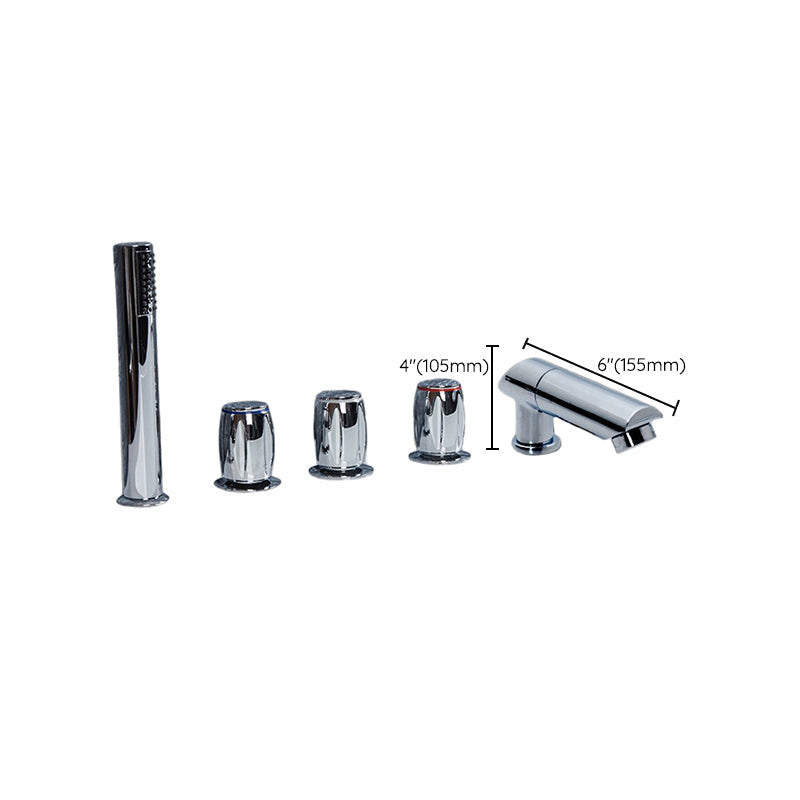 BowLift | Contemporary Style Bathroom Faucet Metal Deck Mounted Bathroom Faucet