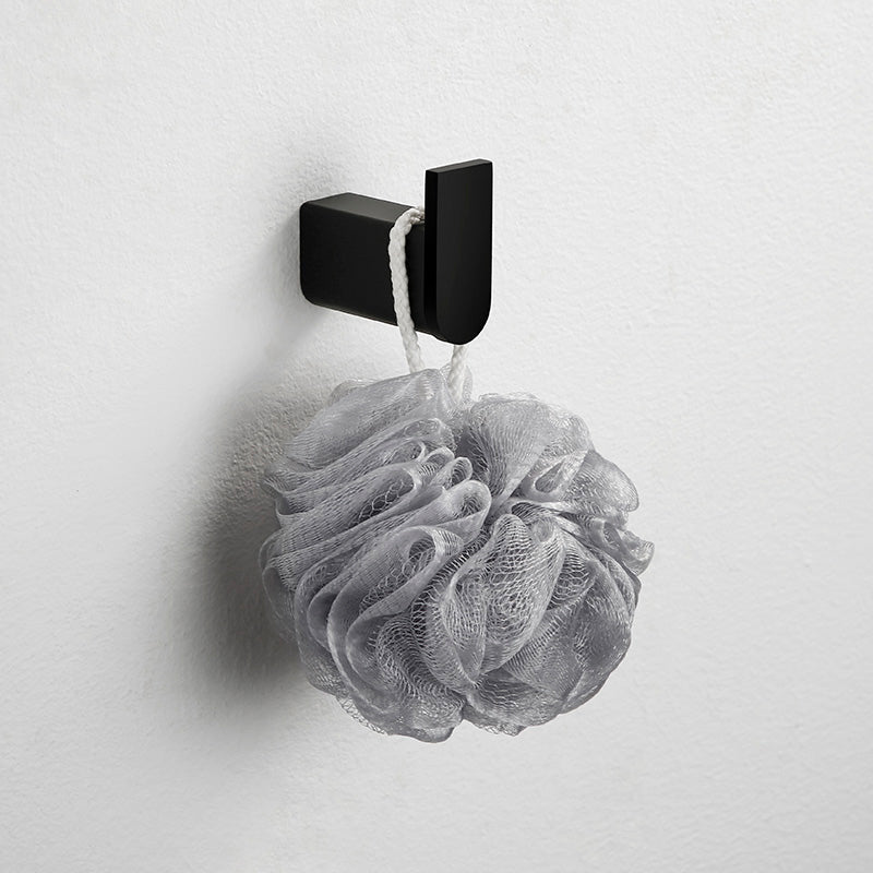 BowLift | Contemporary bathroom accessory single item or in set made of black metal