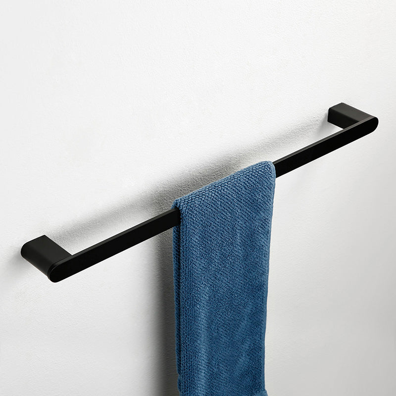 BowLift | Contemporary bathroom accessory single item or in set made of black metal