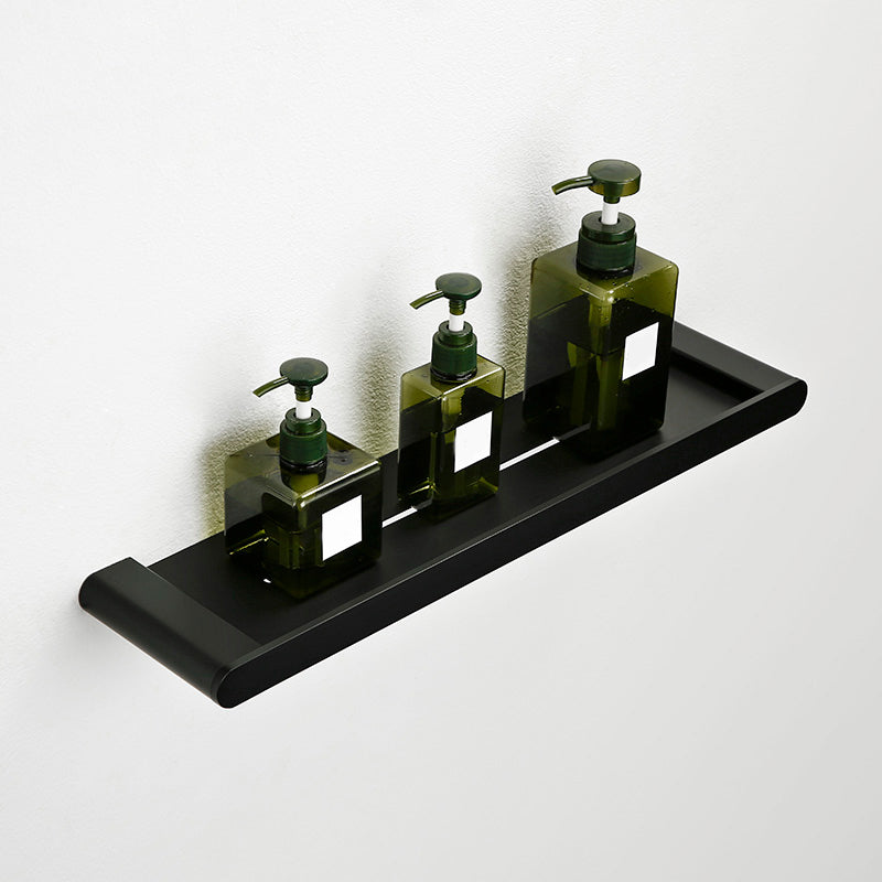 BowLift | Contemporary bathroom accessory single piece or in set made of black metal
