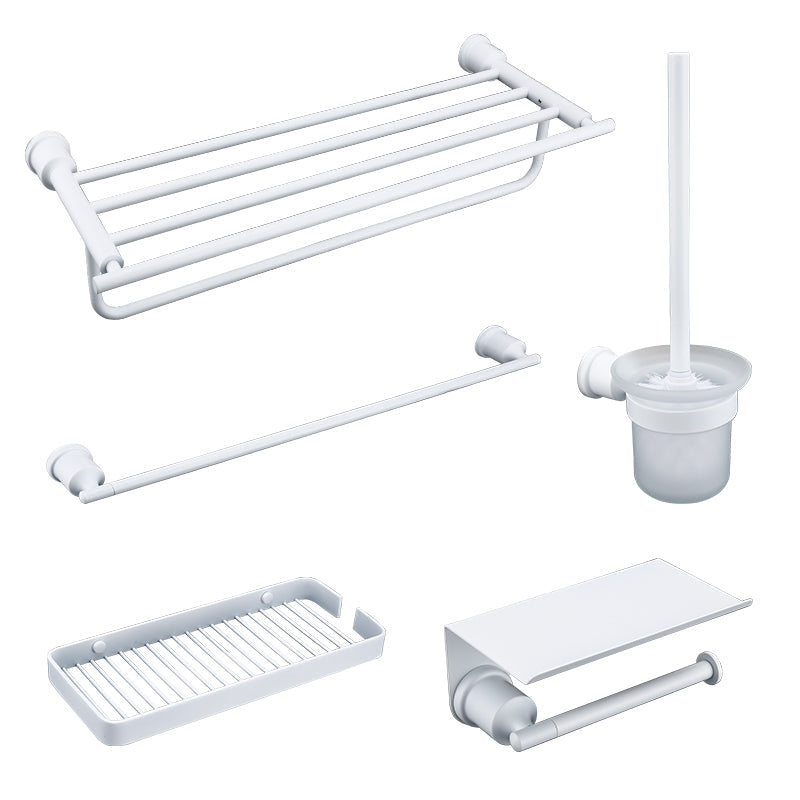 BowLift | Contemporary white bathroom accessories as a single piece or in a set