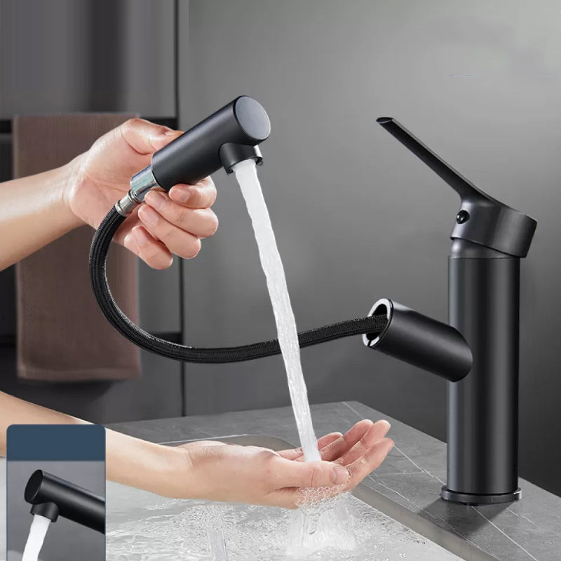 BowLift | Bathroom Vessel Water Faucet Lever Handle 1 Hole Vessel Sink Faucet