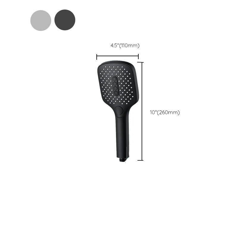 BowLift | Contemporary Rectangular Hand Shower 3 Spray Wall Mounted Hand Shower