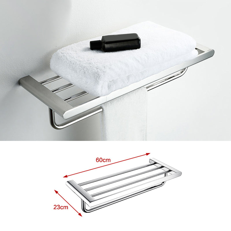 BowLift | Contemporary bathroom accessories single item or in set in silver