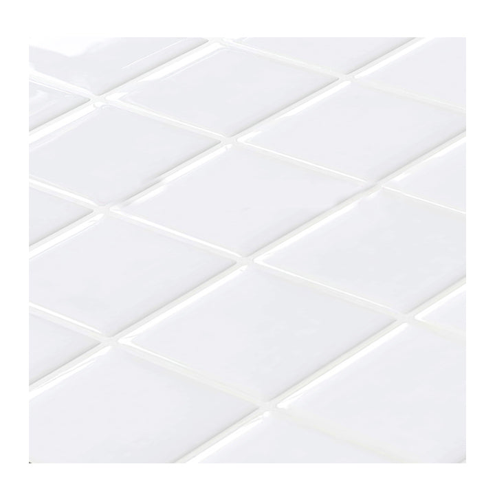 BowLift | White Mosaic Peel & Stick Tile Waterproof Kitchen Backsplash Wallpaper