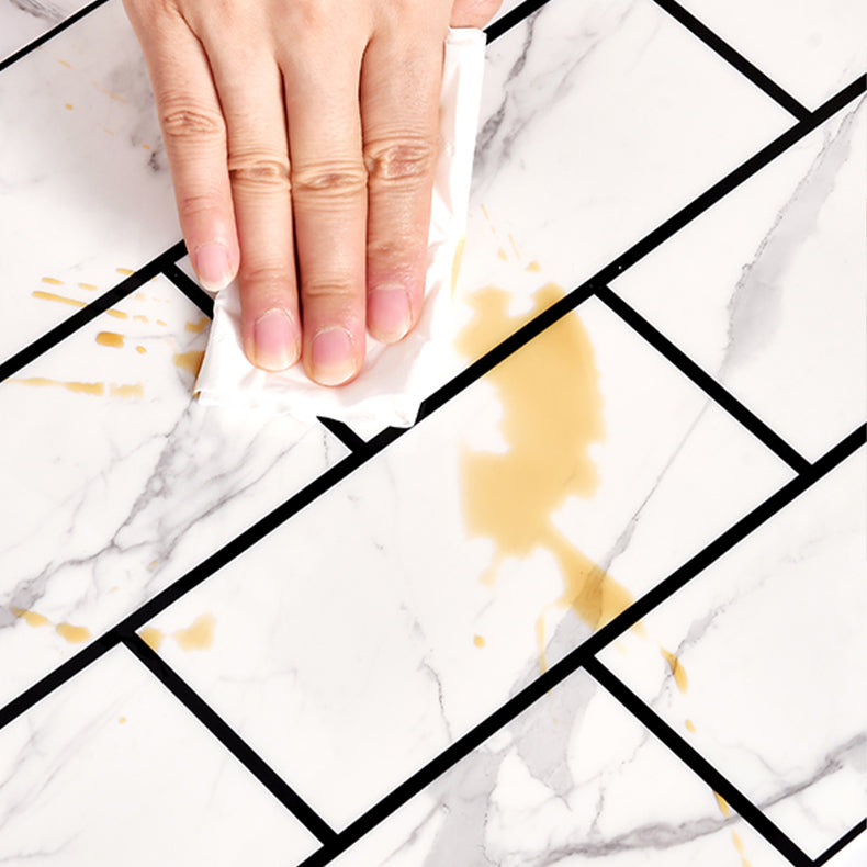 BowLift | Brick Joint Peel & Stick Tile 30 cm x 60 cm Rectangular PVC Wallpaper