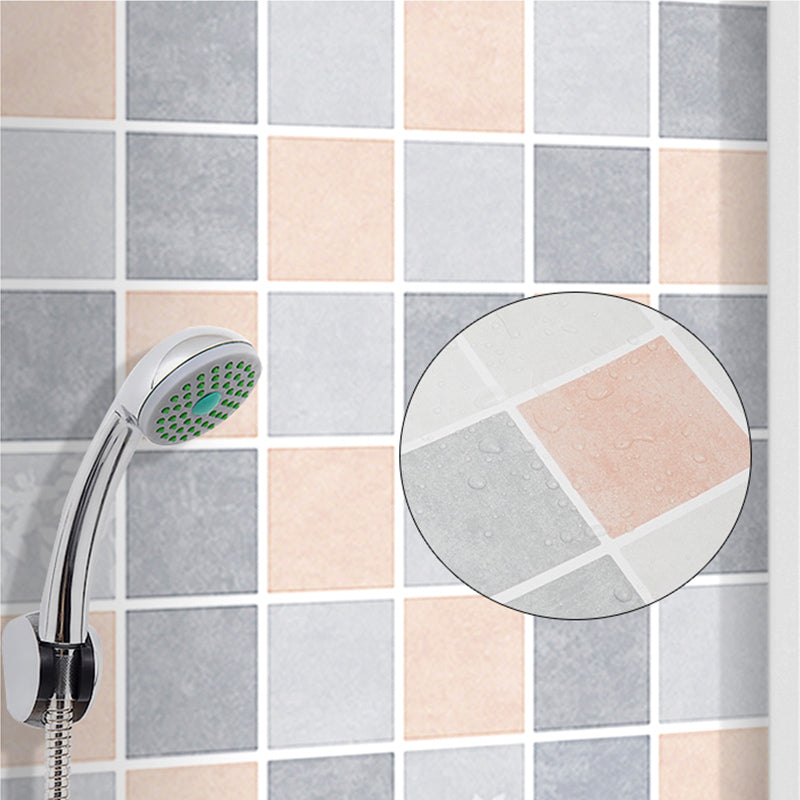 BowLift | Grid Mosaic Peel & Stick Tiles Scratch-resistant Wallpaper for Bathroom Back Wall