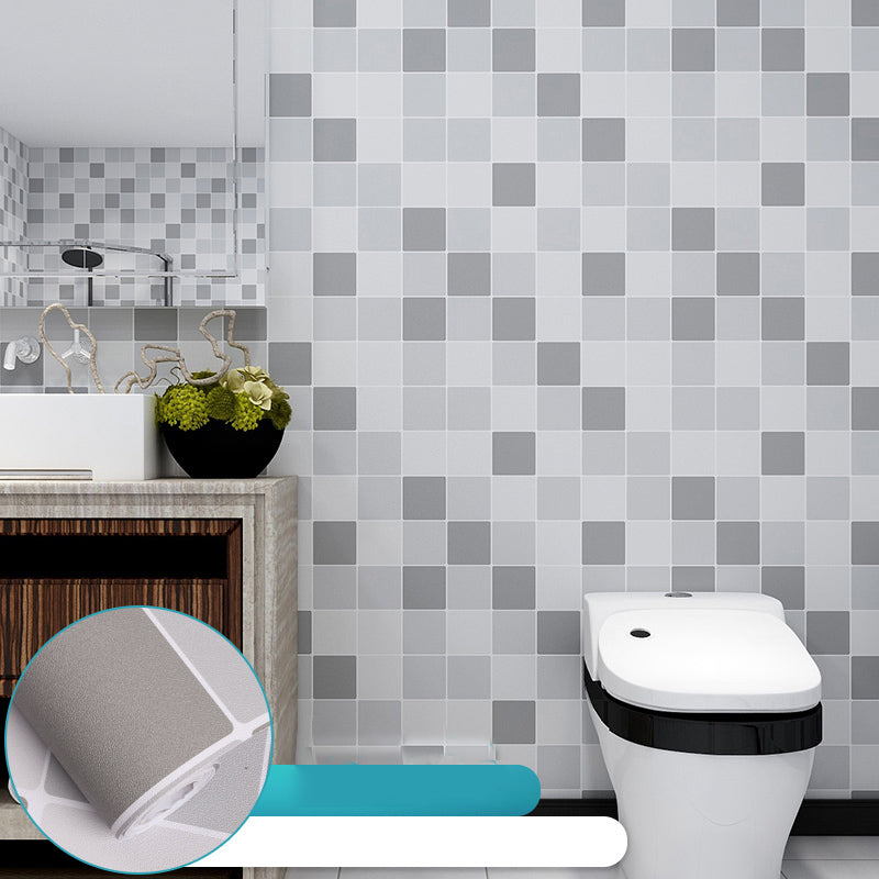 BowLift | Grid Mosaic Peel & Stick Tile Waterproof Wallpaper for Back Wall