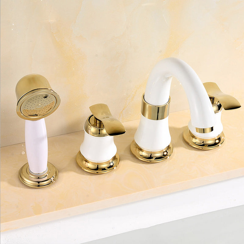 BowLift | Contemporary Tub Faucet Deck Mount Trim Bathtub Faucet Trim for Bathroom