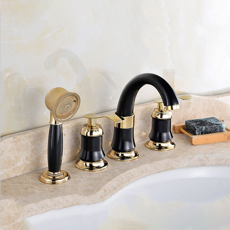 BowLift | Contemporary Tub Faucet Trim Deck Mount Tub Faucet Trim for Bathroom
