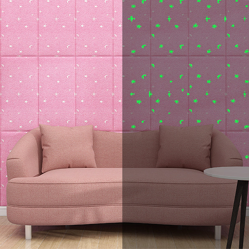 BowLift | Fluffy Soft Bag Panel Smooth Wall Interior Modern Board Set of 1