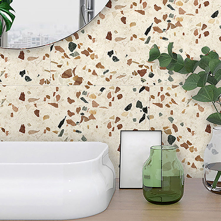 BowLift | Brown non-slip floor tile 30 cm x 60 cm brick effect single tile PVC