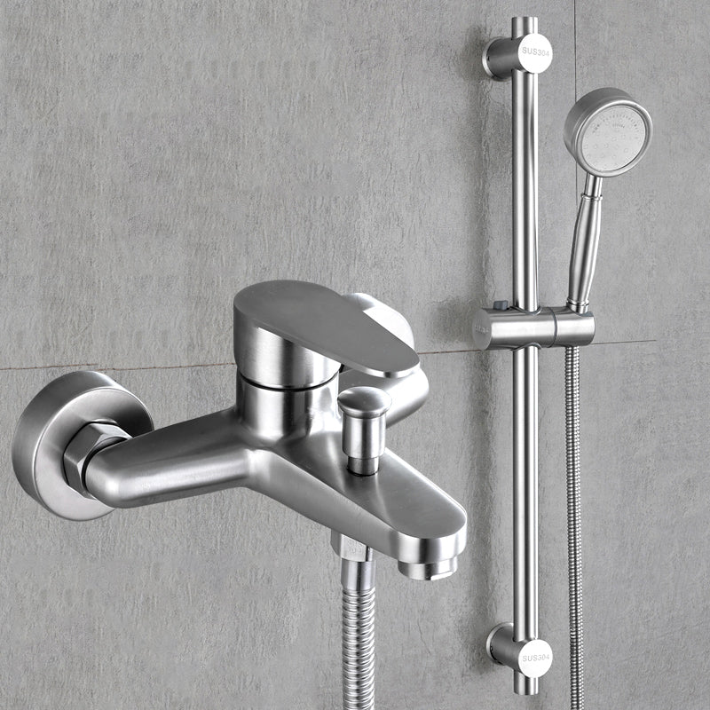BowLift | Contemporary Bathtub Filling Trim 304 Stainless Steel Wall Mounted Bathtub Faucet