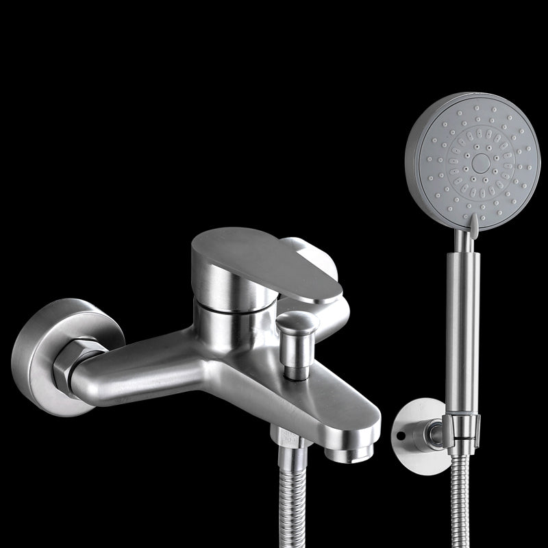 BowLift | Contemporary Bathtub Filling Trim 304 Stainless Steel Wall Mounted Bathtub Faucet