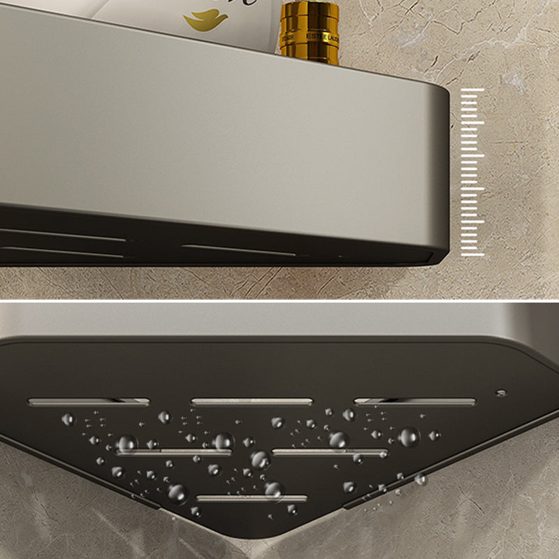 BowLift | Adhesive holder metal bathroom accessories single piece or in set with bathroom shelf