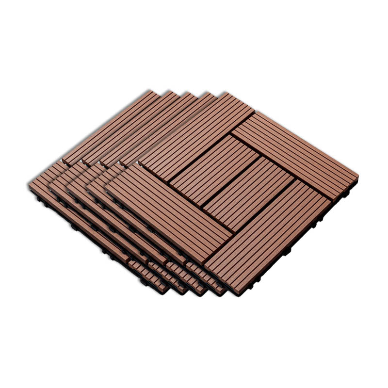 BowLift | Classic wooden tiles for garden patio flooring to lay