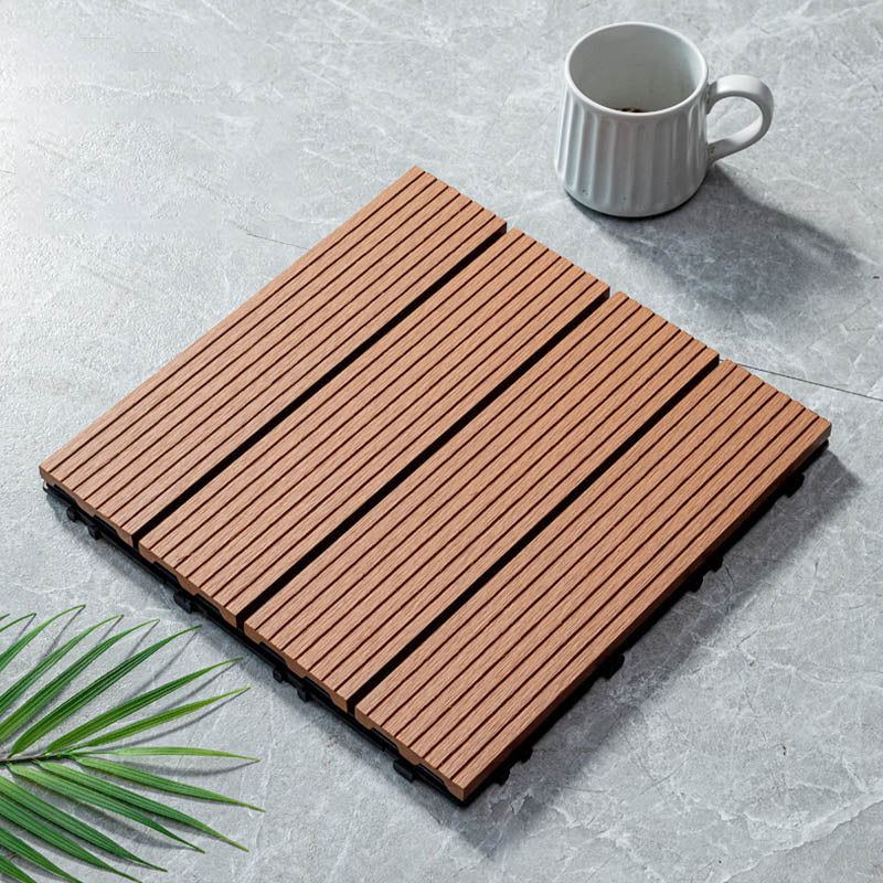 BowLift | Classic wooden tiles for garden patio flooring to lay