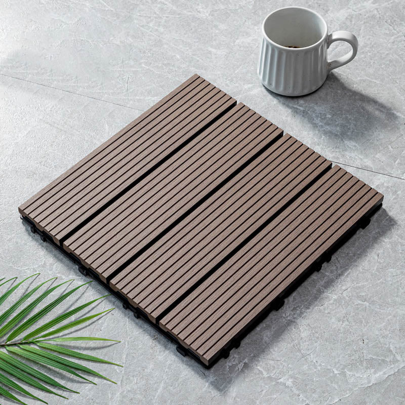 BowLift | Classic wooden tiles for garden patio flooring to lay