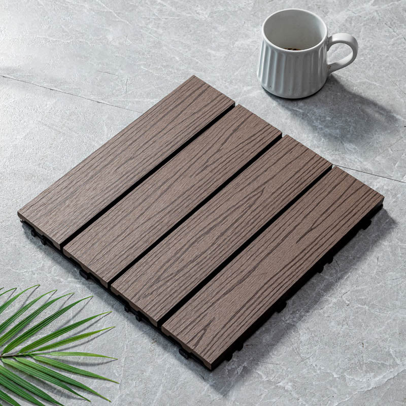 BowLift | Classic wooden tiles for garden patio flooring to lay