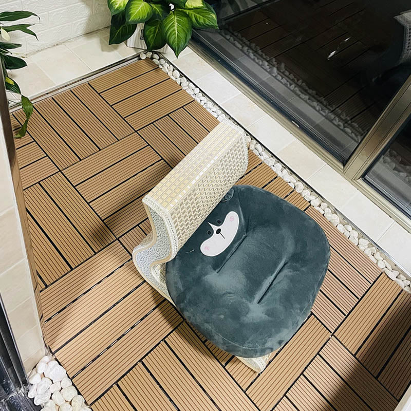 BowLift | Classic Wooden Outdoor Flooring Composite Paving Tiles