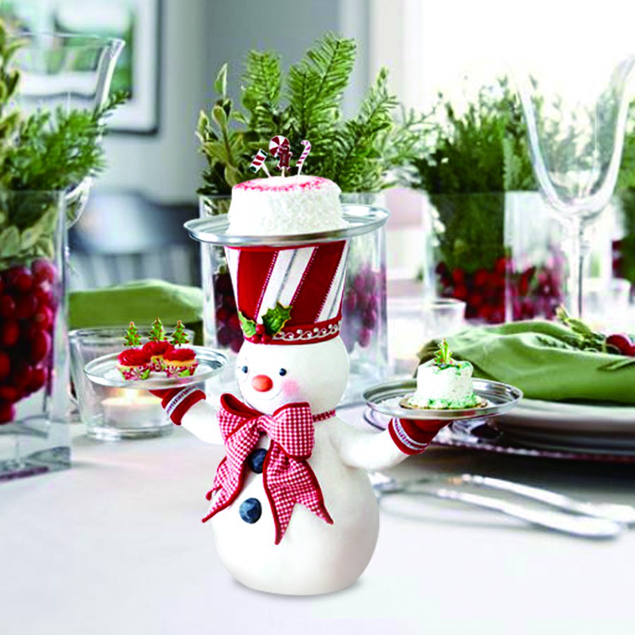 BowLift | Christmas Snowman Treats Holder