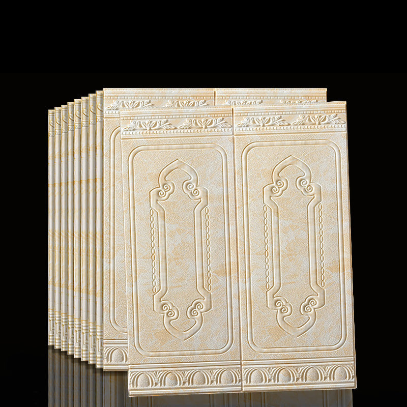 BowLift | Contemporary waterproof 3D wall strip veneer for peeling and sticking on interior walls