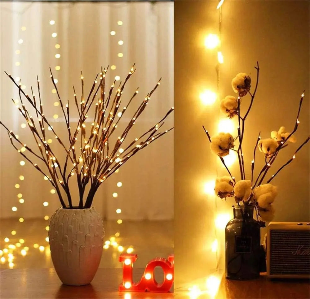 BowLift | Battery-operated adjustable LED branch decoration string lights