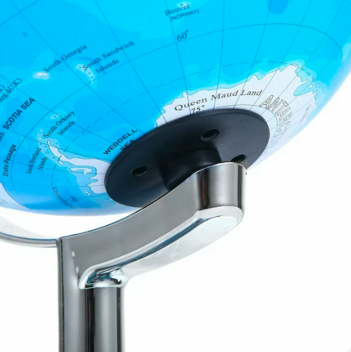 BowLift | World Globe LED Constellation Map & Floating Night Light – Electromagnetic Levitation Globe