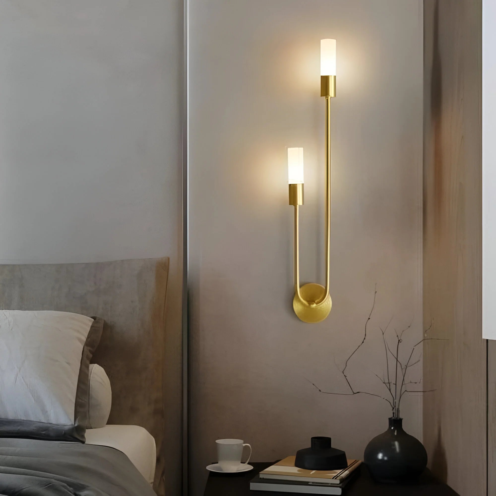 LumiGlow – Modern Dual-Light Wall Lamp