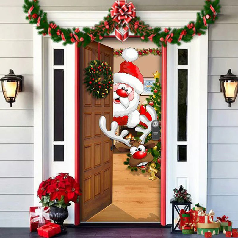 BowLift | Christmas decoration door cover