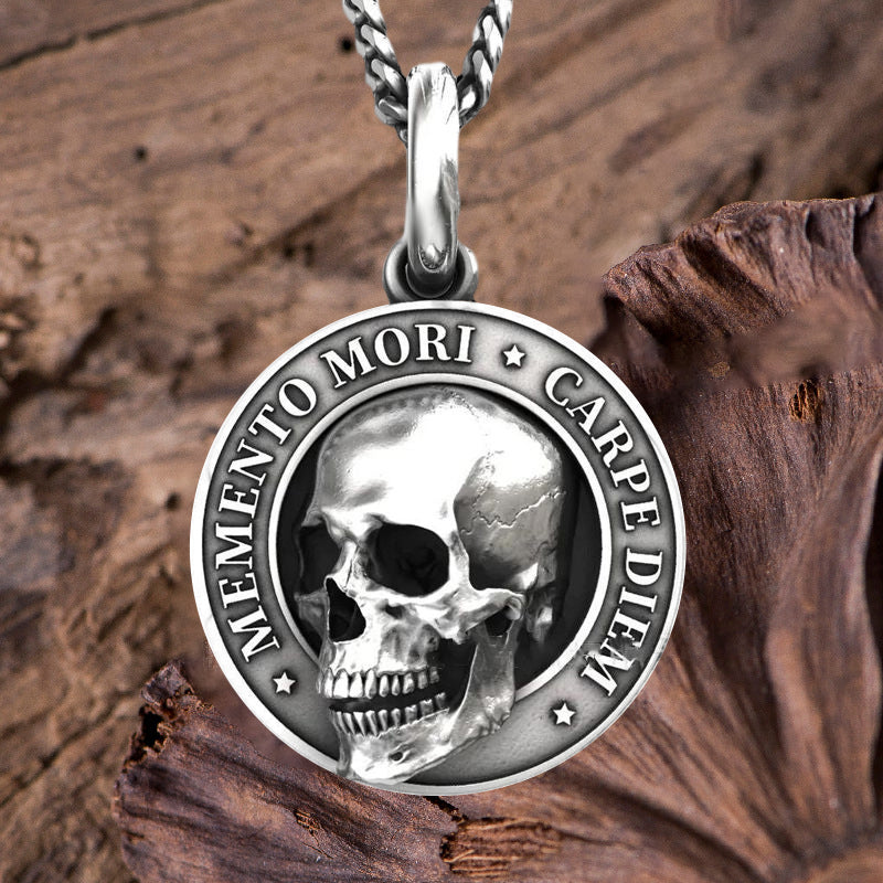 BowLift | Memento Mori Skull Pendant