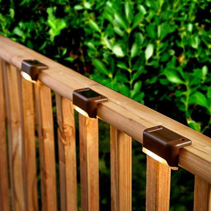 BowLift | Waterproof Stair Solar Lights for Outdoors (4 pieces)