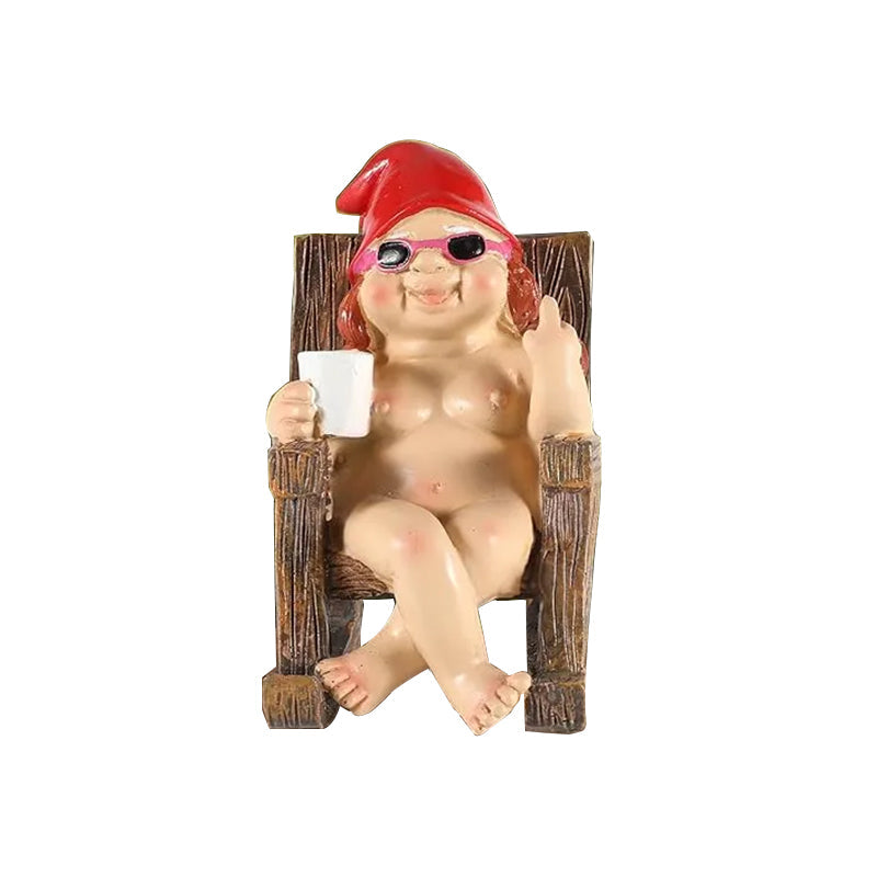 BowLift | Cheeky Garden Gnome Funny Statue