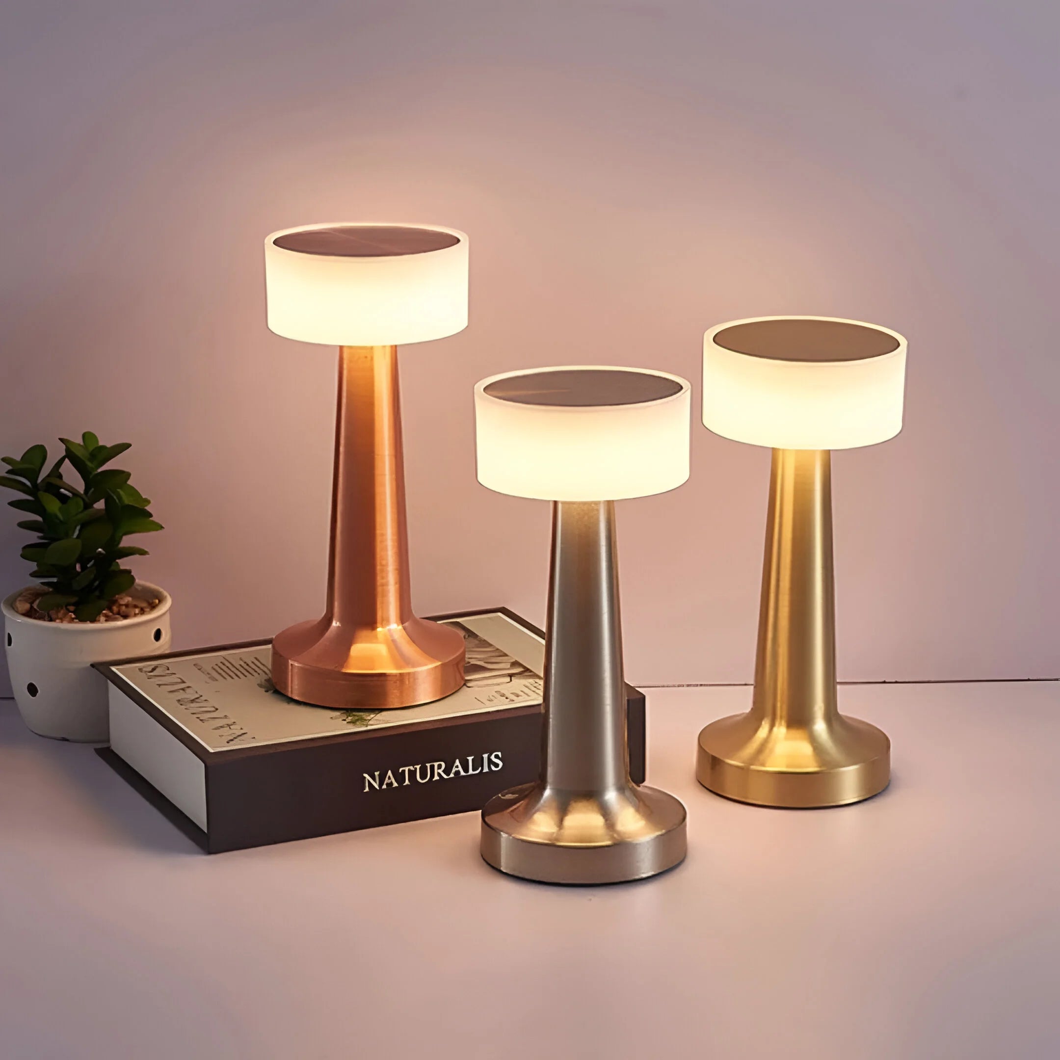LumeEdge – Sleek Wireless Table Lamp