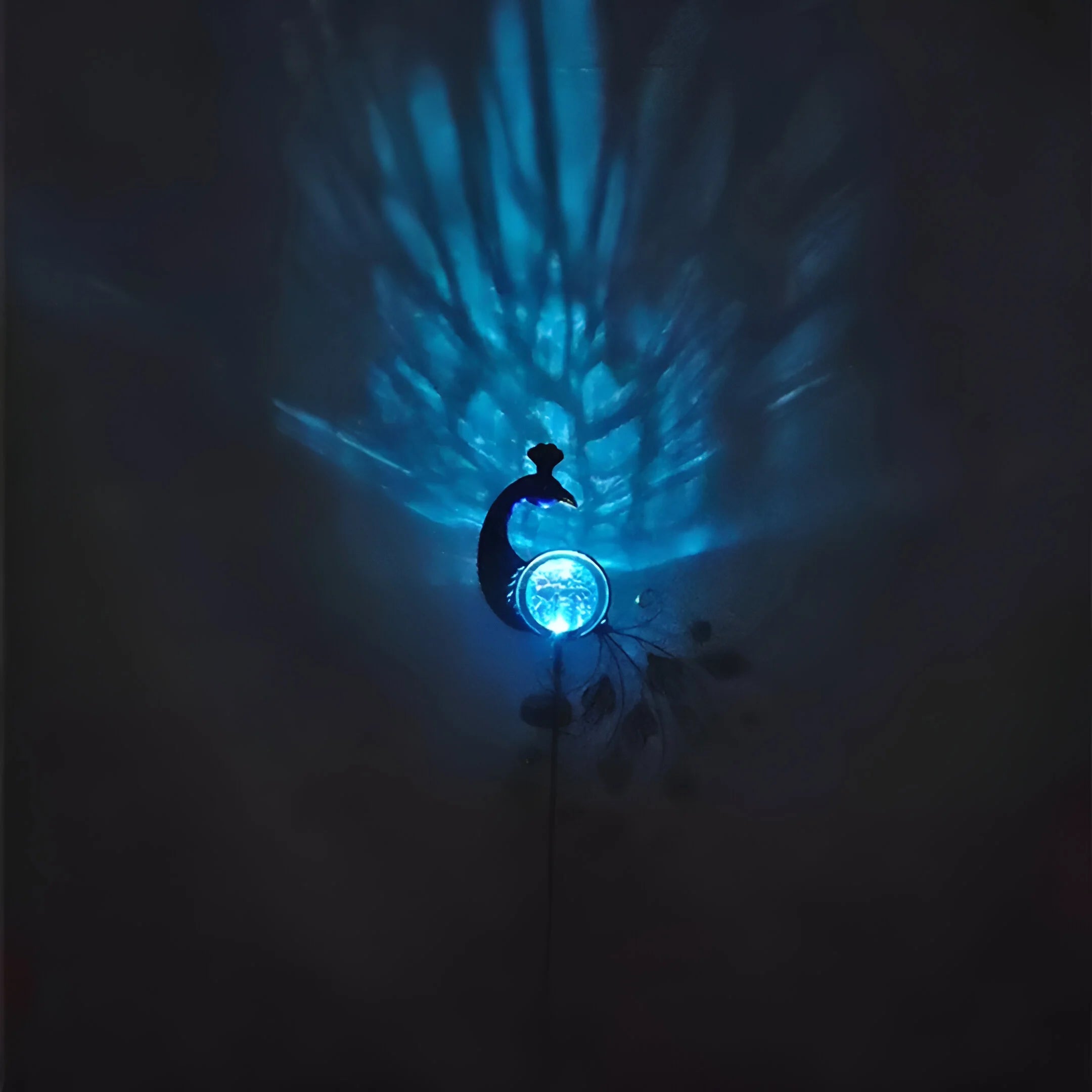 SolarGlow – Peacock Garden Light