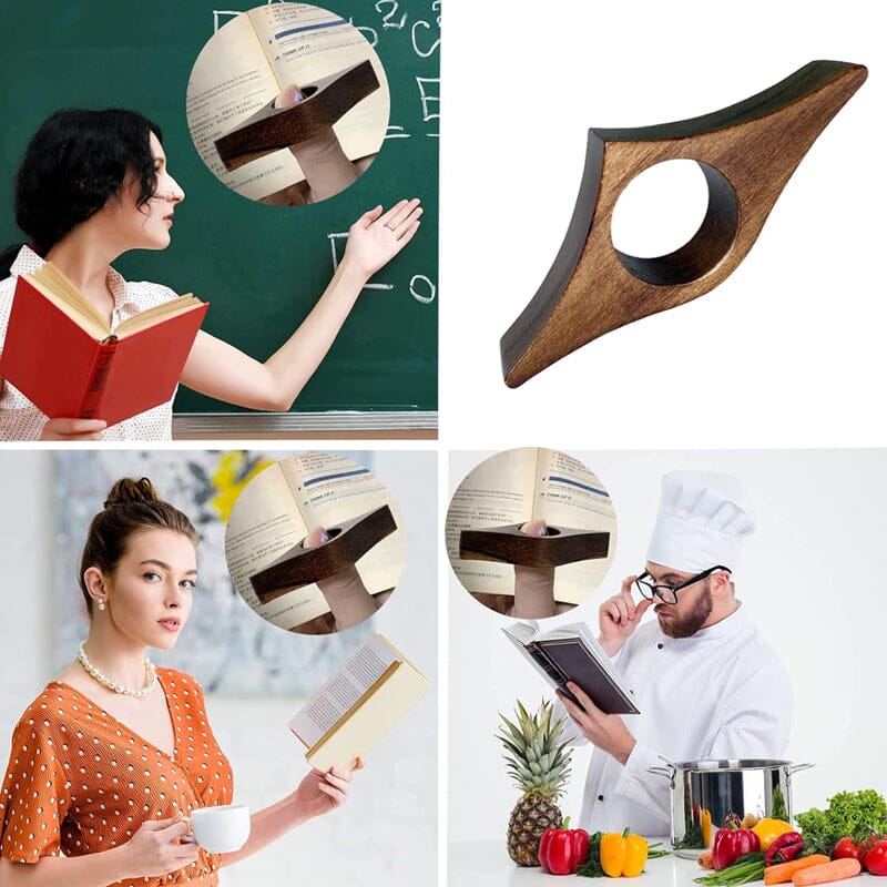 BowLift | Book reading tool made of solid wood