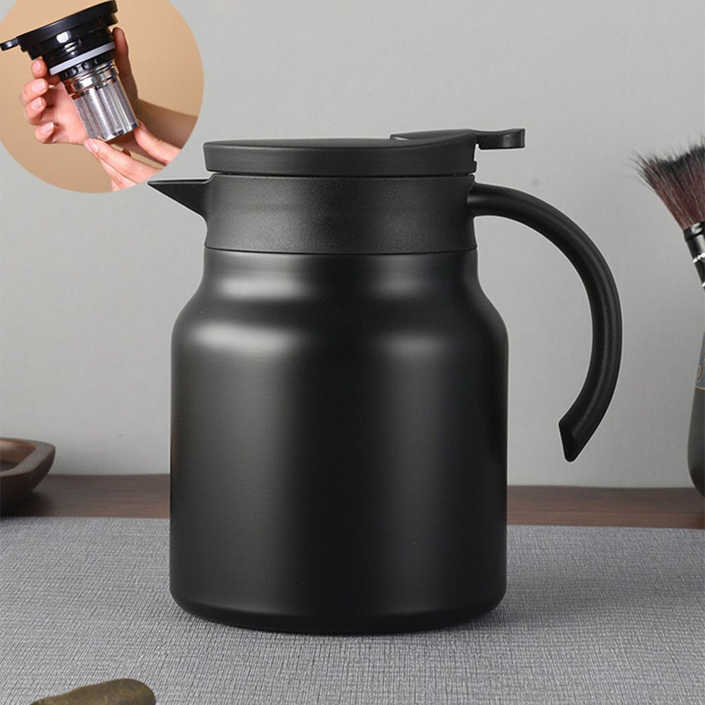 BowLift | Thermal Wave Elegant Stainless Steel Teapot