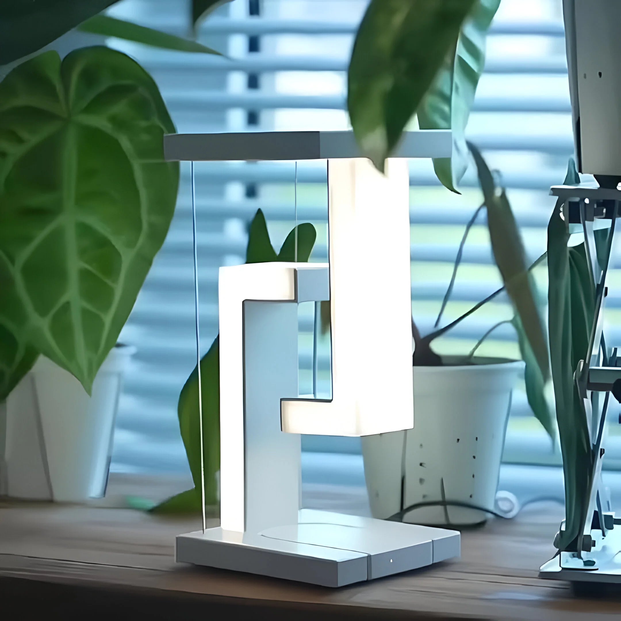 MagnaGlow – Suspended Balance Table Lamp