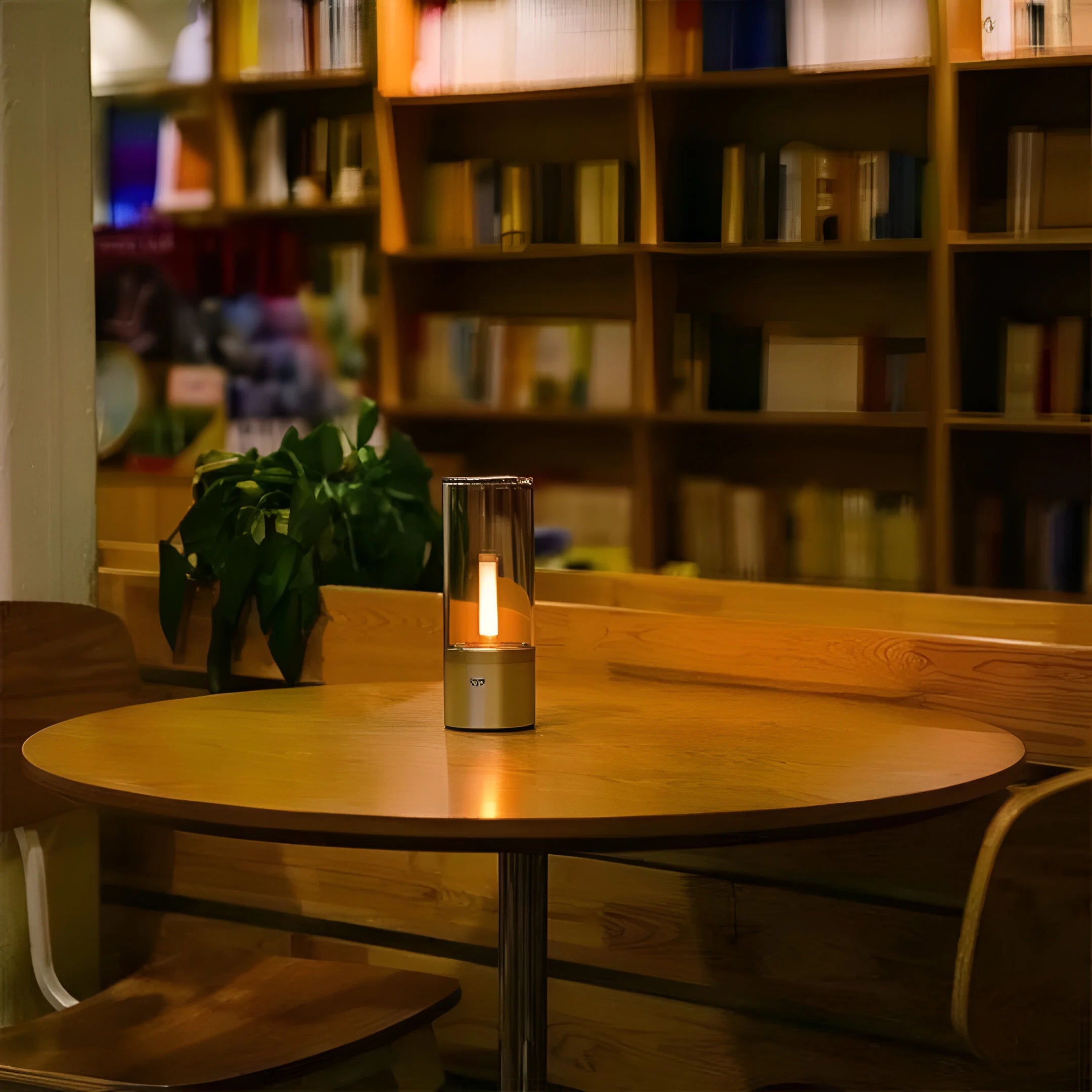 LumeGlow – Rechargeable Dimmable LED Candle Lamp